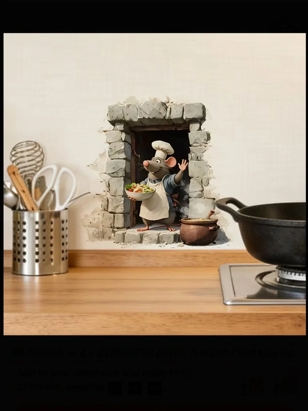Ratatouille Wall Decal